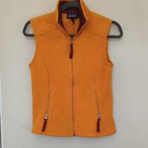 Patagonia Vibrant Orange Fleece Vest